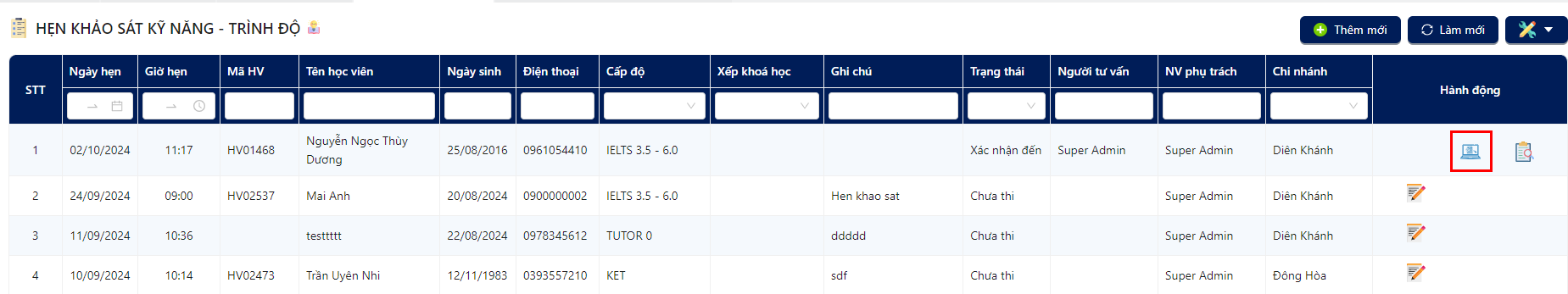 NhapDiem