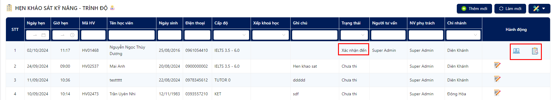 XacNhanDen